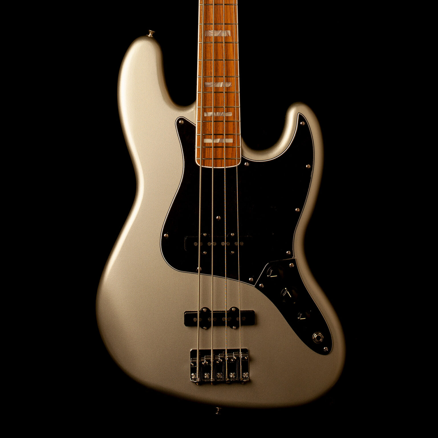 Fender Jazz Bass Vintera 70's Inca Silver - Image 2