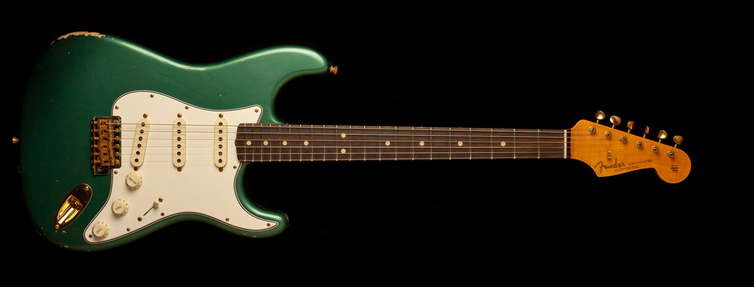 Fender Stratocaster '63 Sherwood Green Metallic Relic