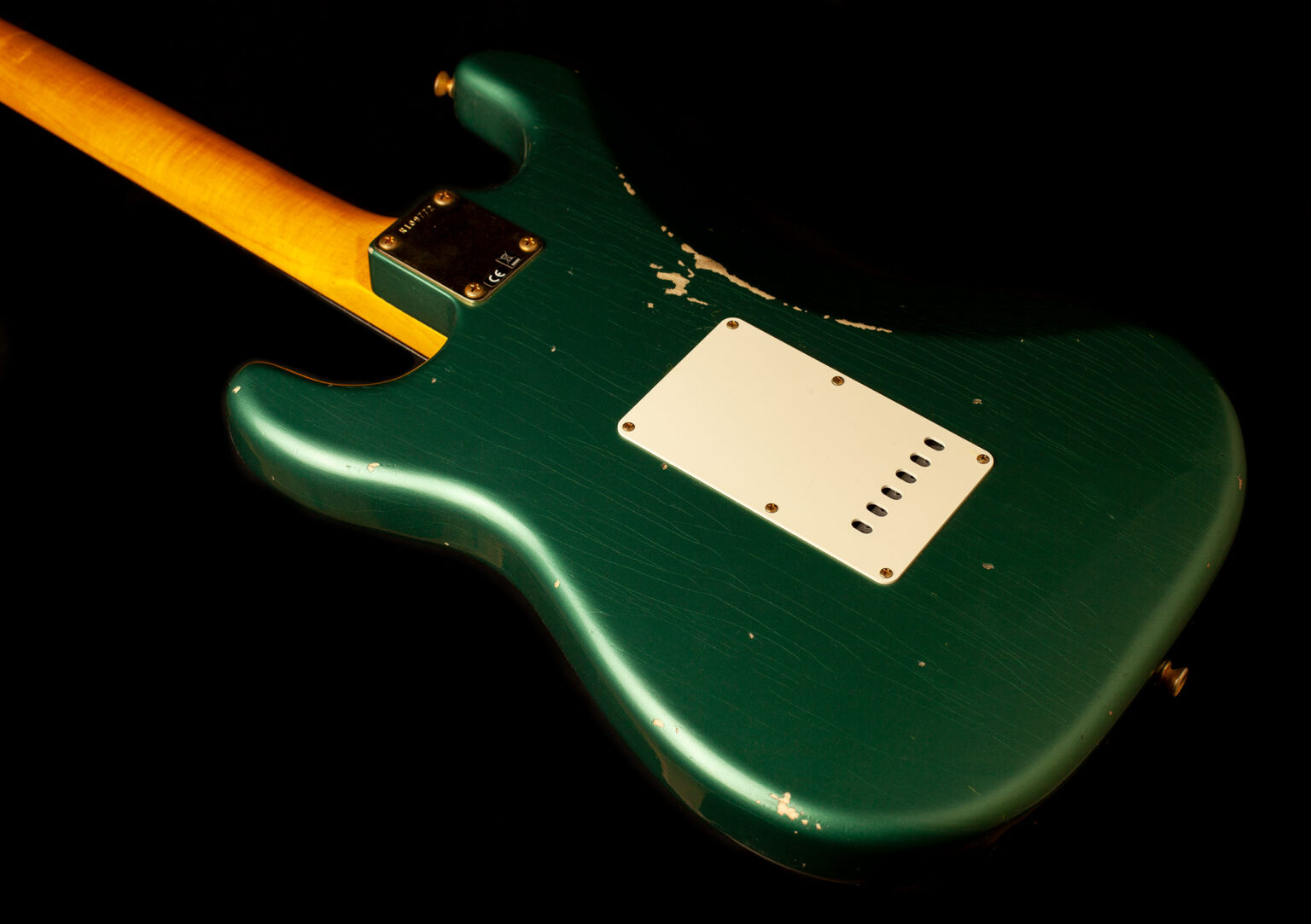 Fender Stratocaster '63 Sherwood Green Metallic Relic – Bild 7