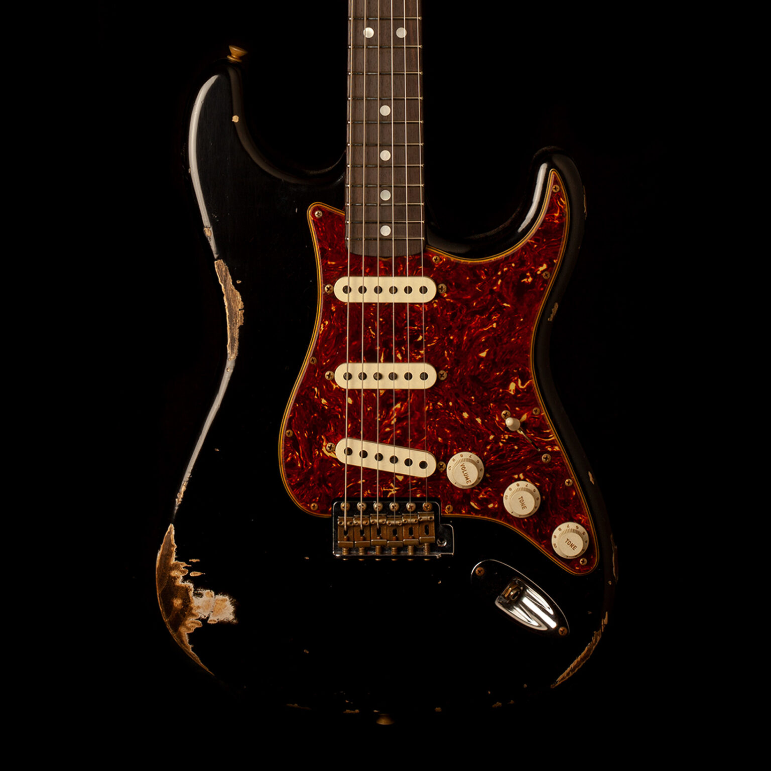 Fender Stratocaster '66 Faded Black Relic – Bild 2