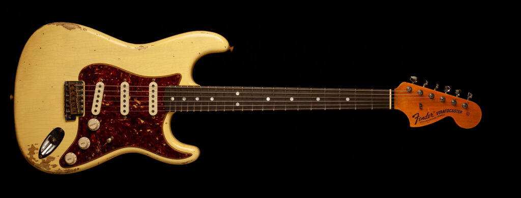 Fender Stratocaster '69 Aged Vintage White Heavy Relic