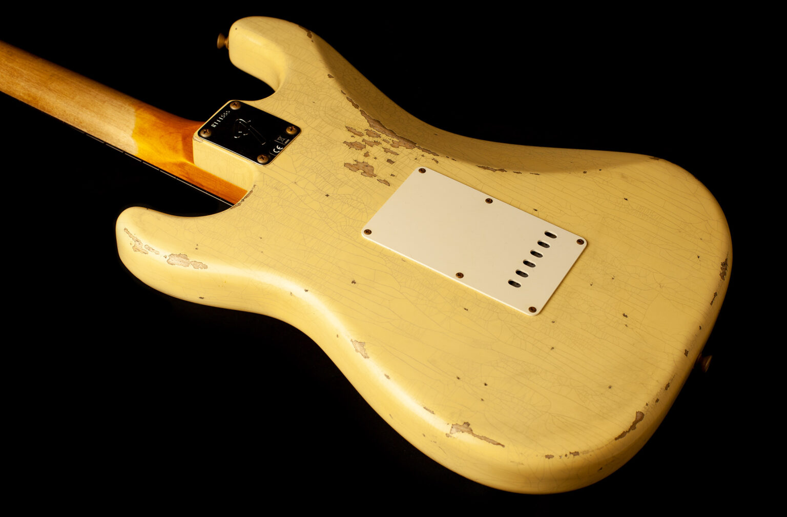 Fender Stratocaster '69 Aged Vintage White Heavy Relic – Bild 6