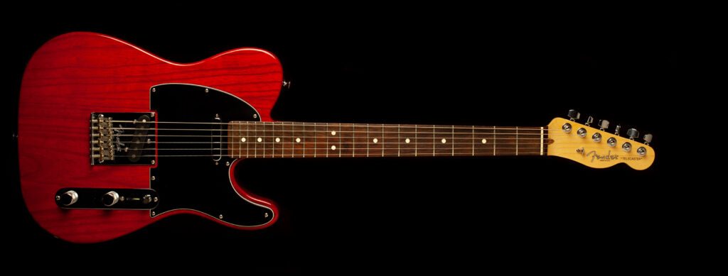 Fender Telecaster American Standard Crimson Red Transparent 2009