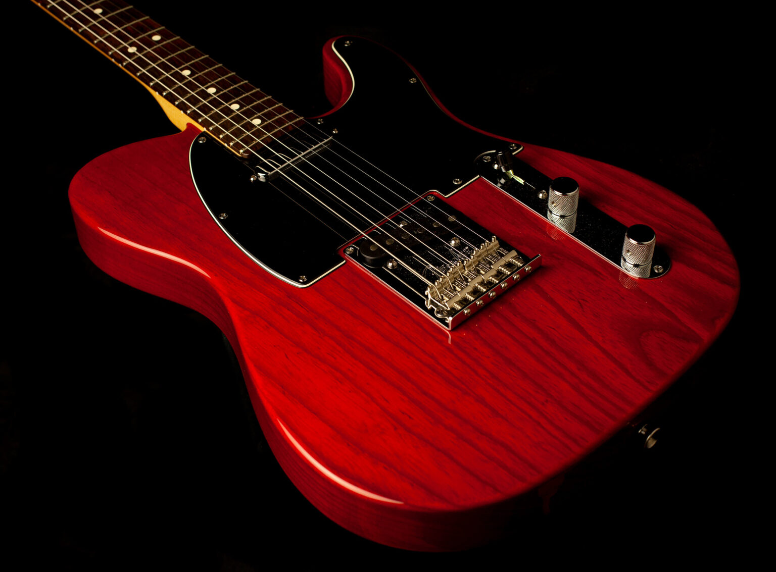 Fender Telecaster American Standard Crimson Red Transparent 2009 – Bild 6