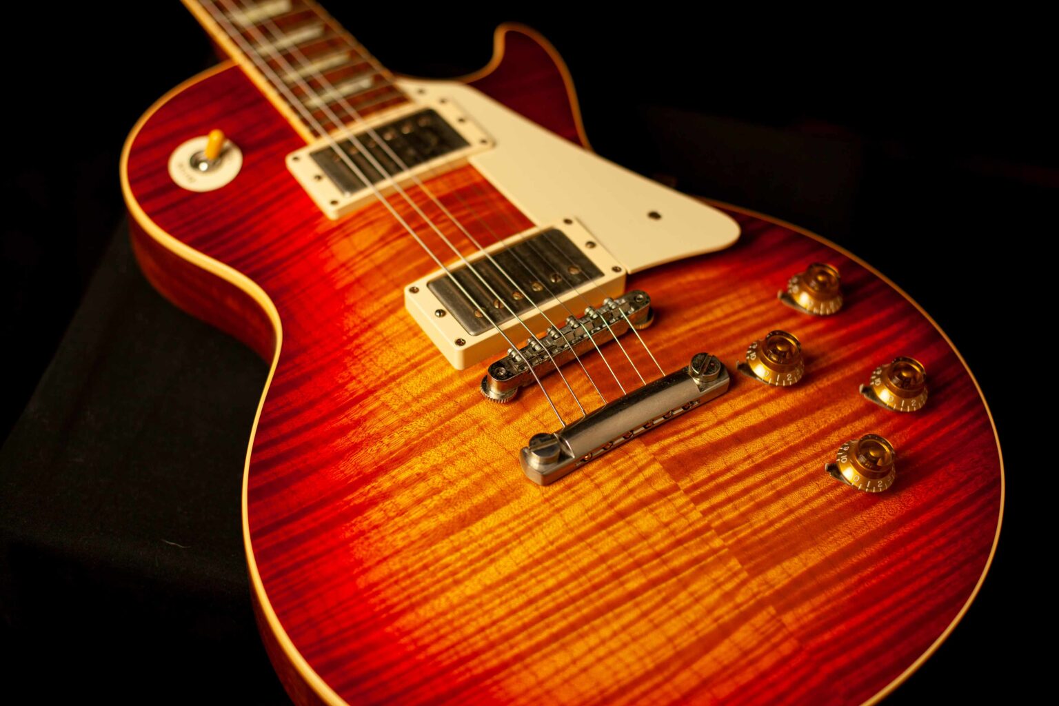 Gibson Les Paul Standard 1959 Factory Burst Cherry Burst – Bild 6