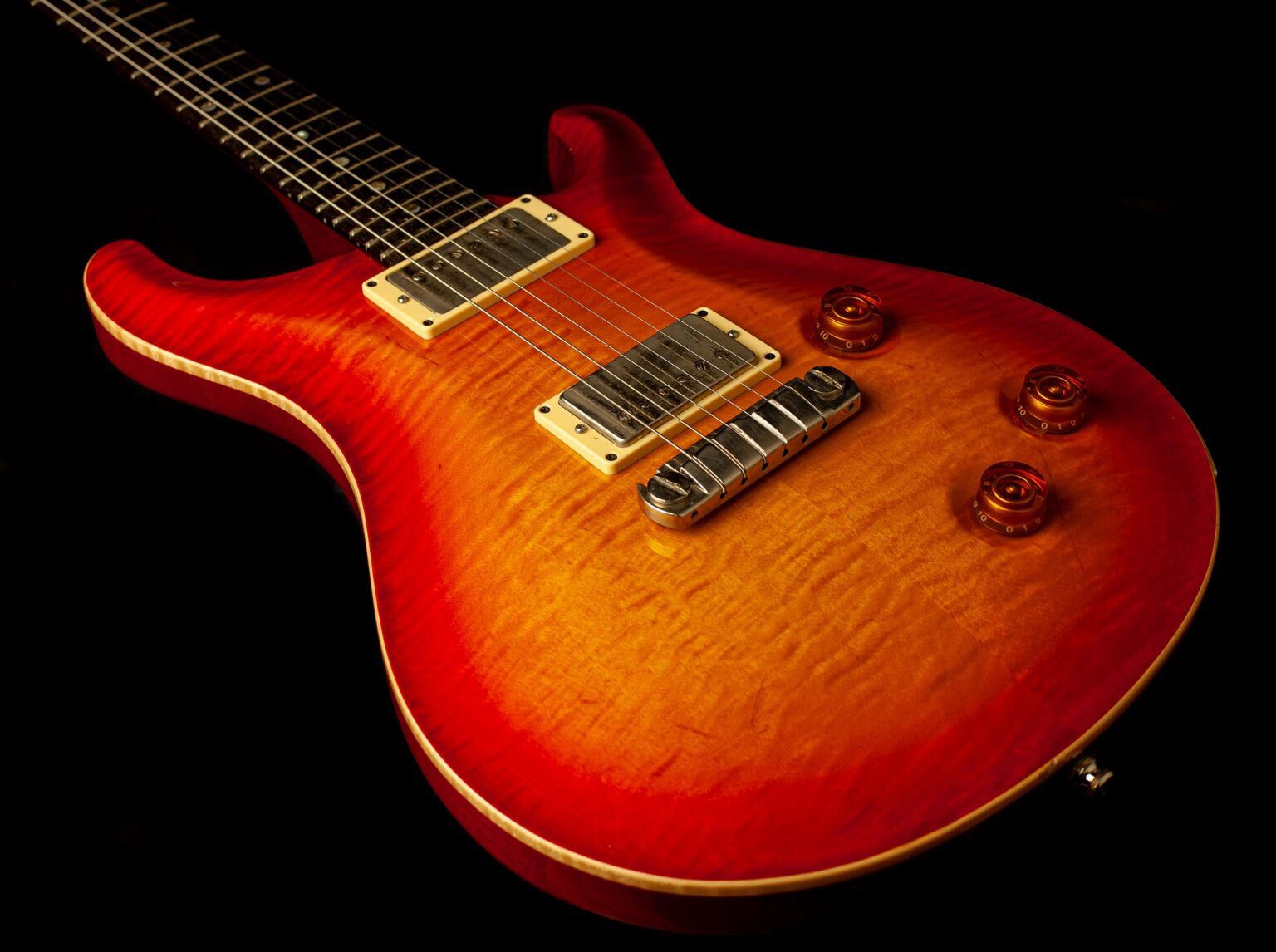 PRS Custom 22 Cherry Burst 2004 - Image 5