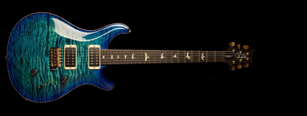 PRS Custom 24 Aquableux Purple Burst