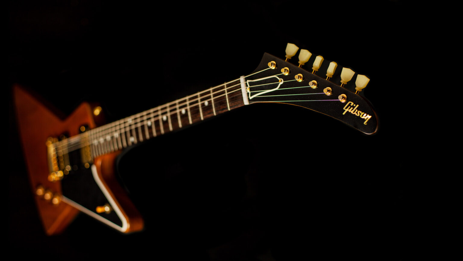 Gibson Explorer 1958 Mahogany VOS Walnut – Bild 7