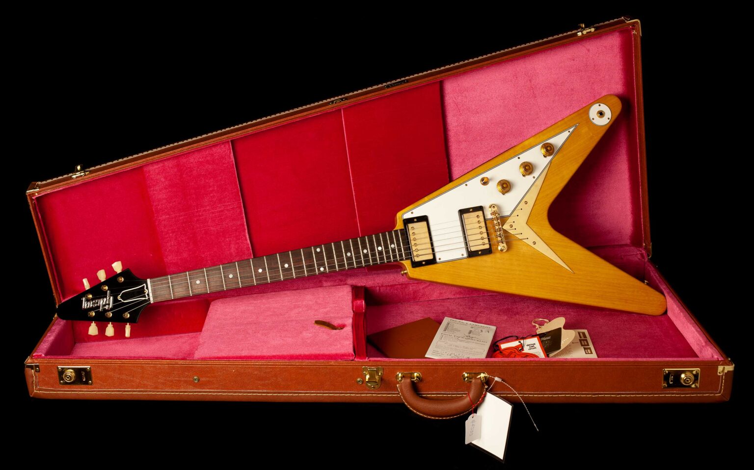 Gibson Korina Flying-V 1958 Reissue – Bild 8