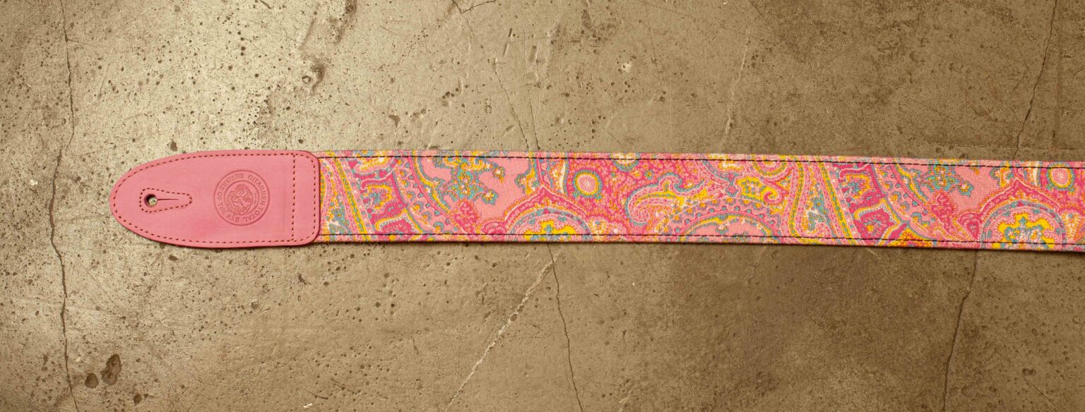 Bourbon Strap Velvet Pink
