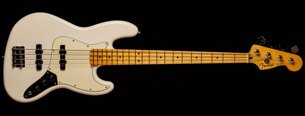 Fender Jazz Bass Player MN Polar White