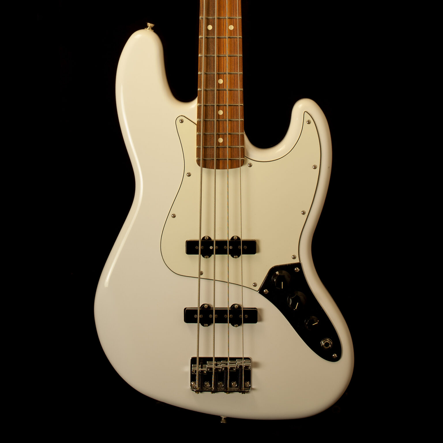 Fender Jazz Bass Player PF Polar White – Bild 2