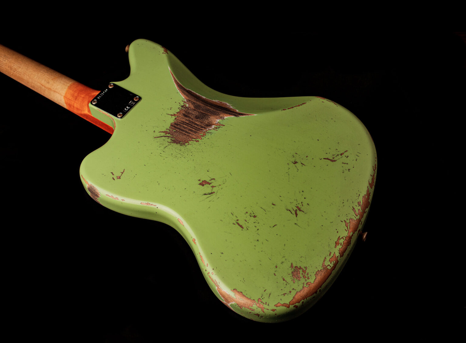 Fender Jazzmaster '62 Faded Aged Sweet Pea Green – Bild 7