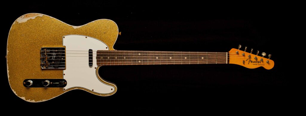 Fender Telecaster '60 Gold Sparkle Heavy Relic