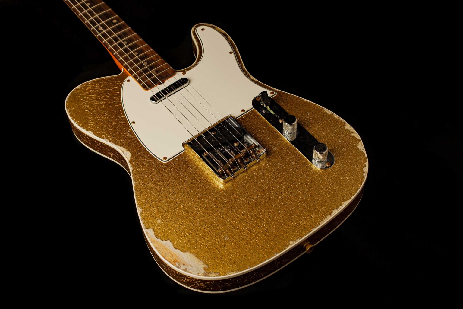 Fender Telecaster '60 Gold Sparkle Heavy Relic – Bild 6