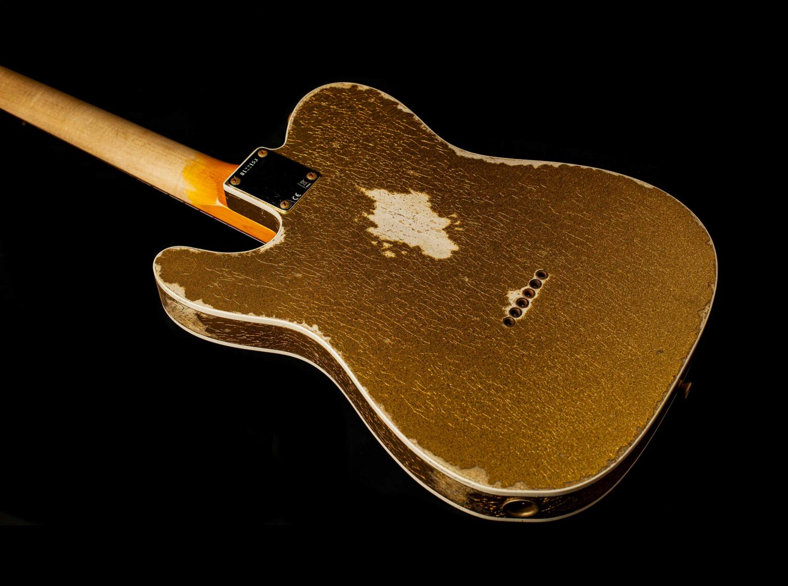 Fender Telecaster '60 Gold Sparkle Heavy Relic – Bild 7