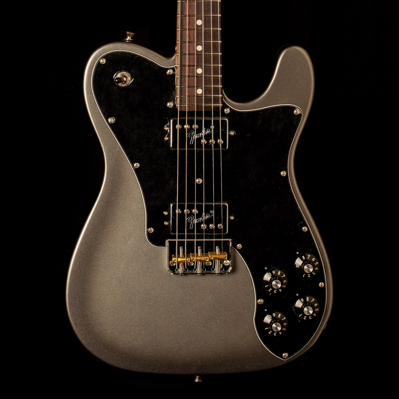 Fender Telecaster Deluxe American Professional II RW Mercury - Image 2