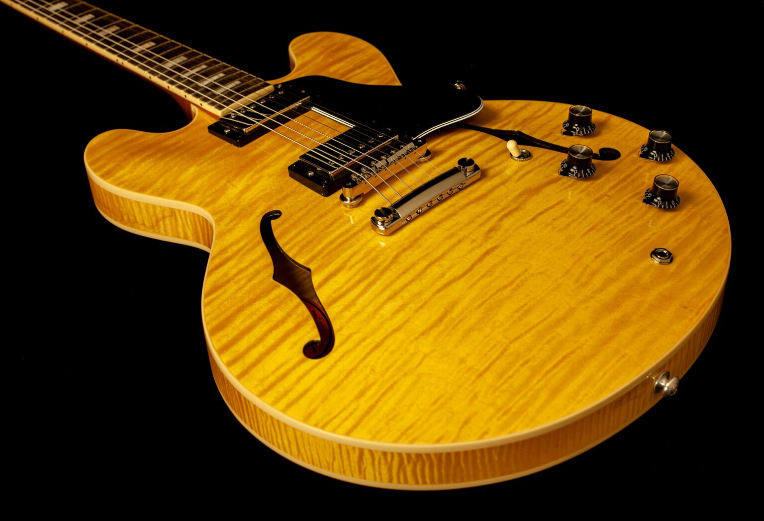 Gibson ES-335 Figured Dark Antique Natural – Bild 6