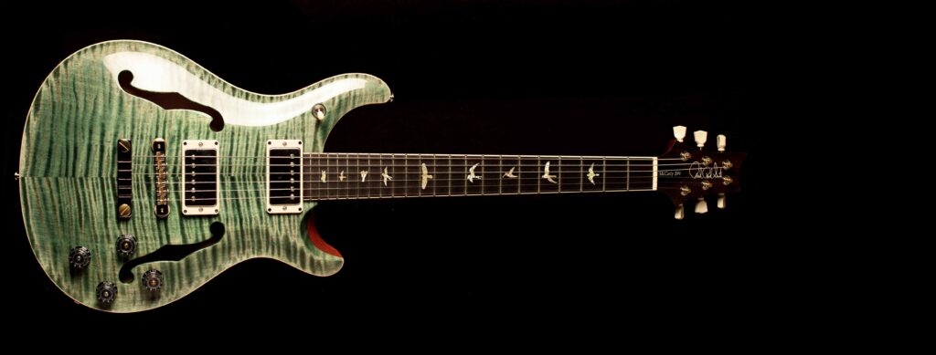 PRS McCarty 594 Hollowbody II Trampas Green
