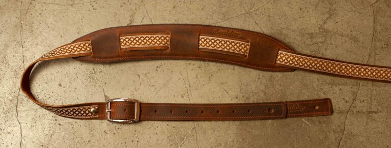 Souldier Saddle Strap Celtic Knot Natural