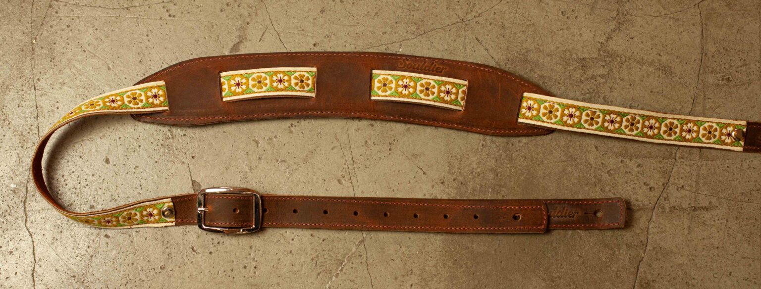 Souldier Saddle Strap Crocus Mustard