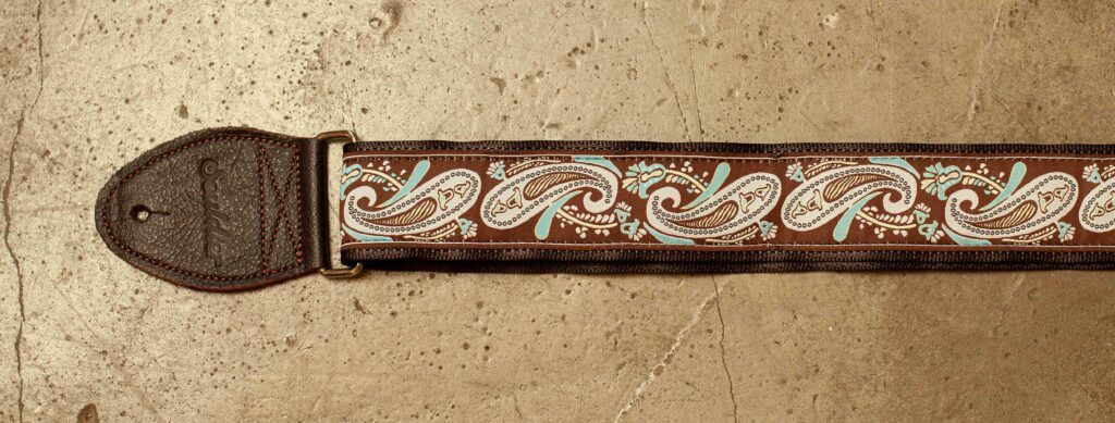 Souldier Strap Paisley Light Blue/Brown