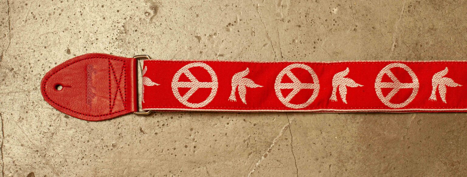Souldier Strap Peace Dove Red