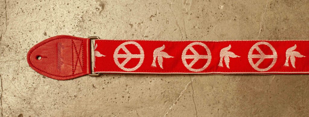 Souldier Strap Peace Dove Red