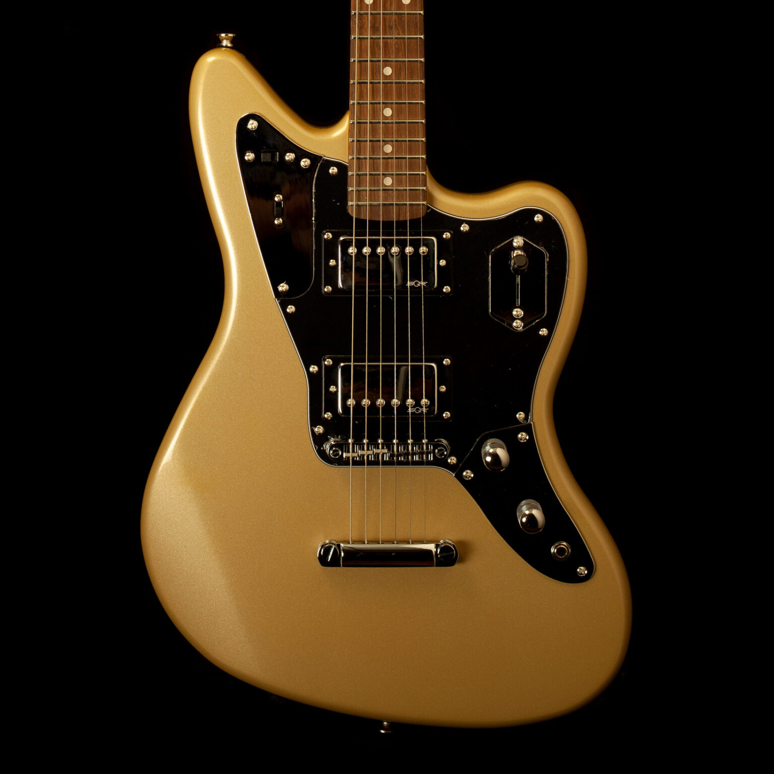Squier Jaguar Contemporary HH Shoreline Gold – Bild 2