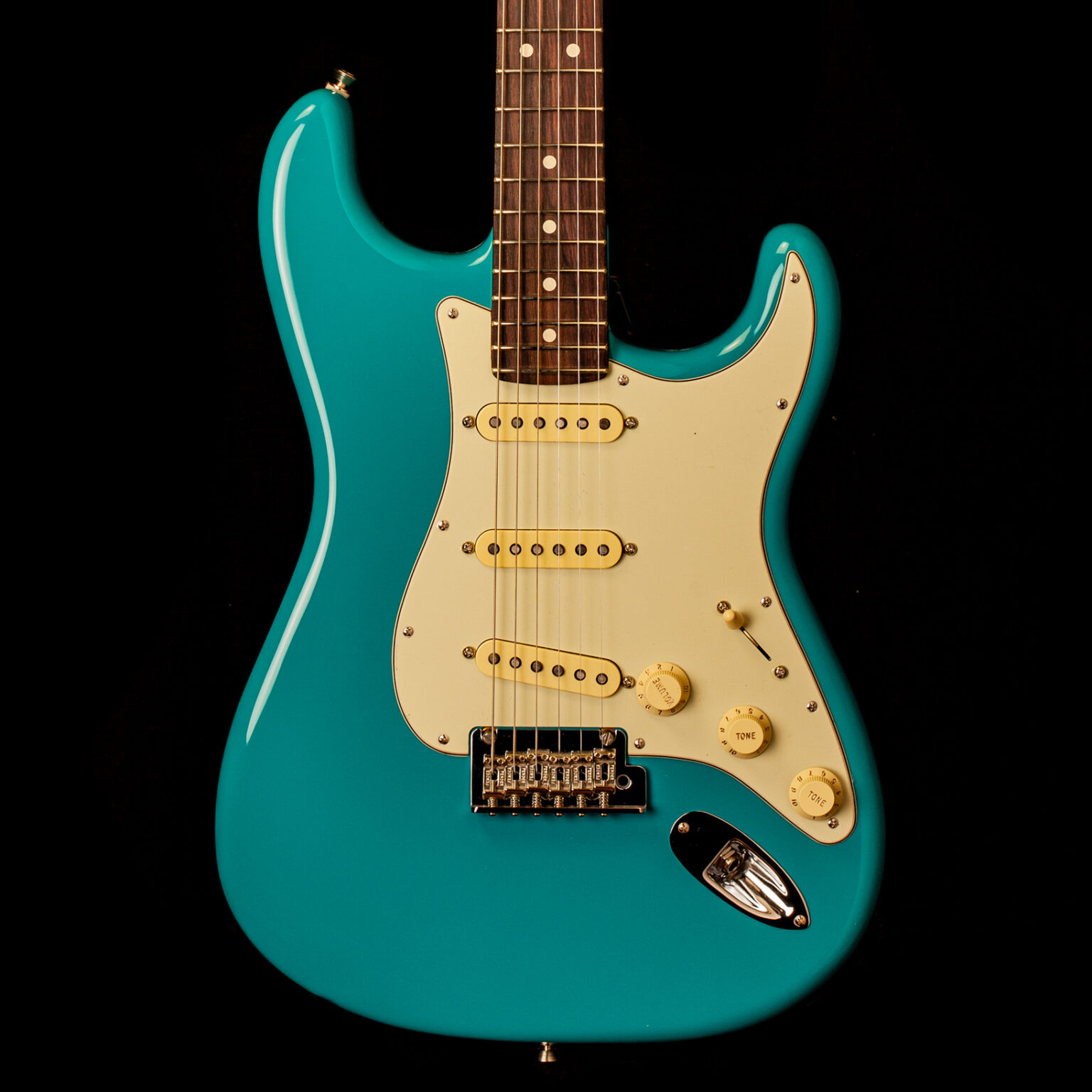 Fender Stratocaster American Professional II RW Miami Blue - Image 2