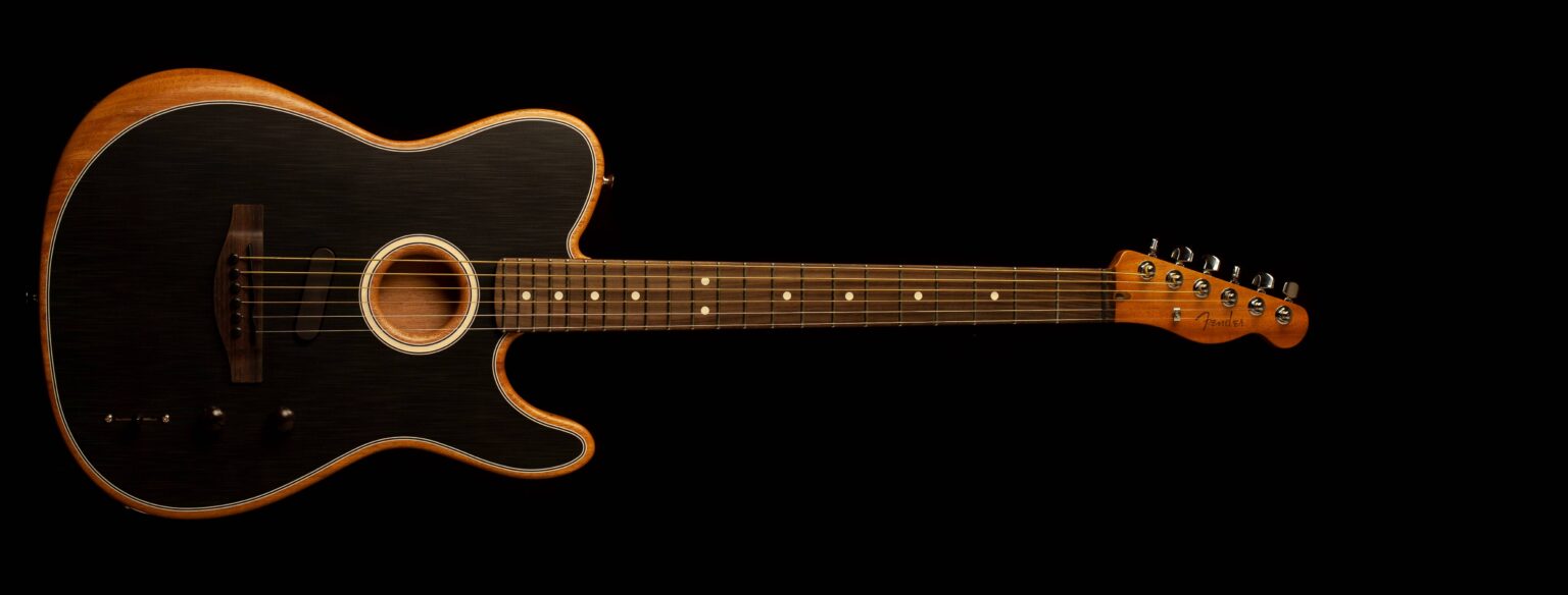 Fender Acoustasonic Player Telecaster Brushed Black