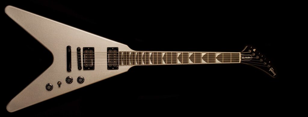 Gibson Dave Mustaine Flying-V EXP Metallic Silver