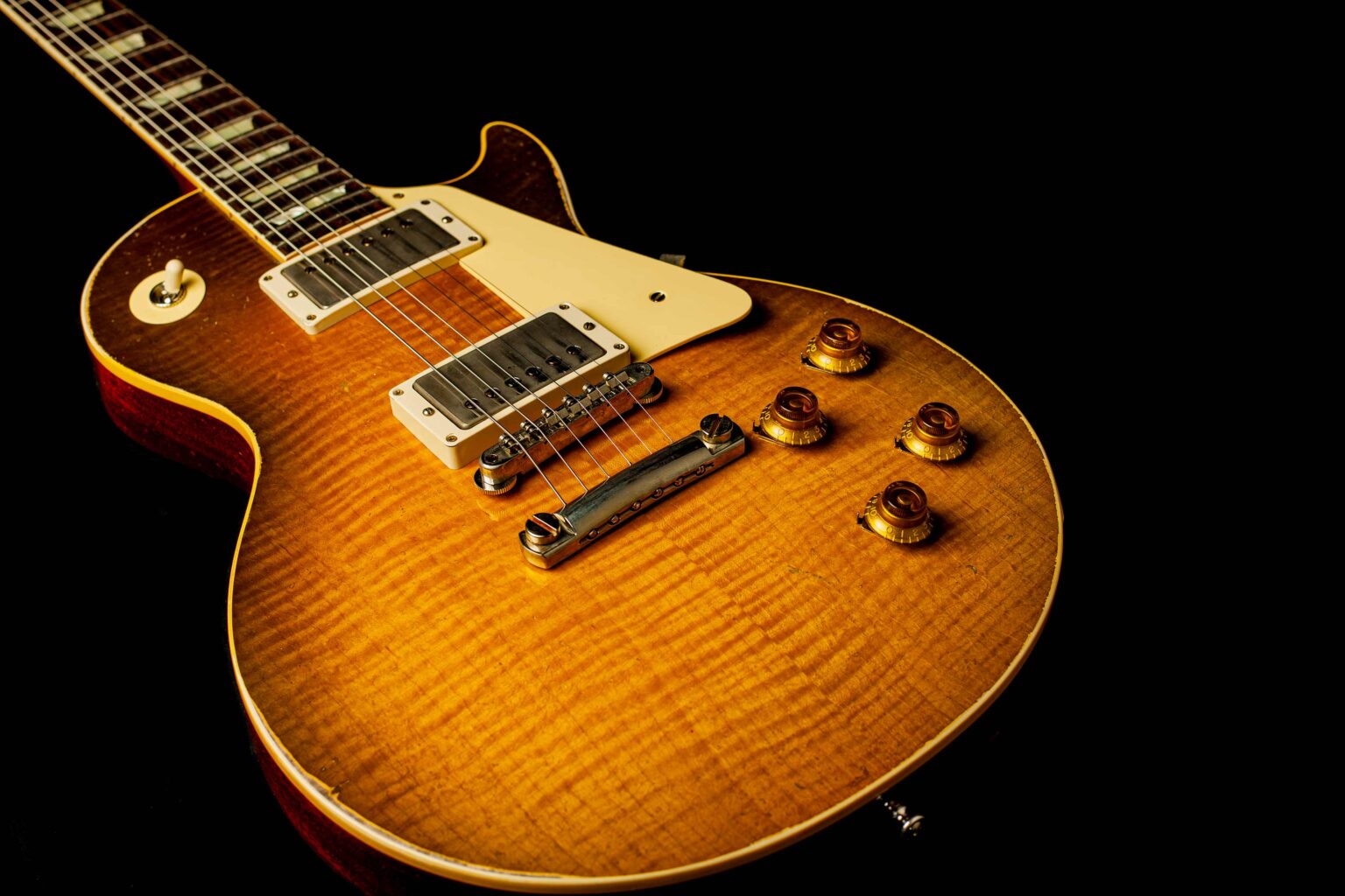 Gibson Les Paul Standard 1959 Green Lemon Fade Ultra Heavy Aged Murphy Lab – Bild 4