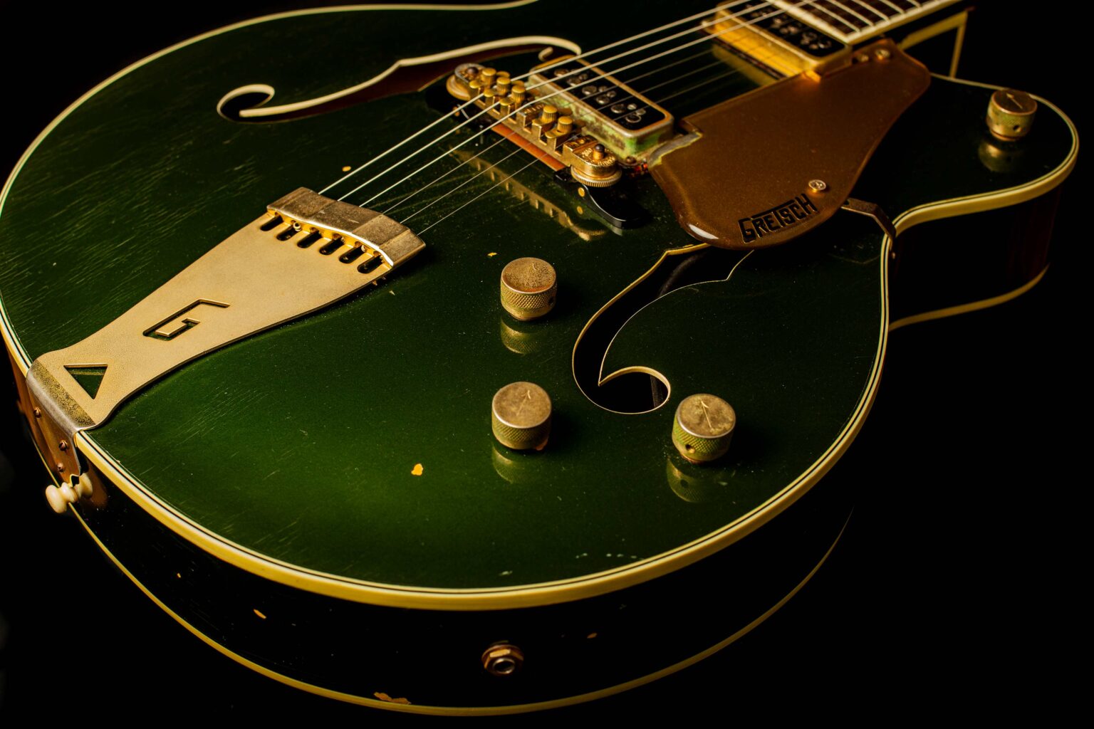Gretsch 6196 Country Club Cadillac Green 1956 - Image 8