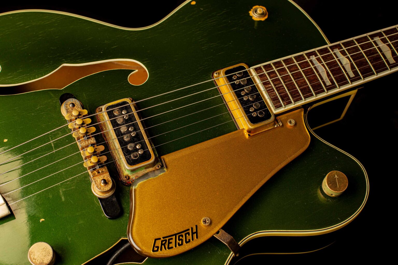Gretsch 6196 Country Club Cadillac Green 1956 - Image 7
