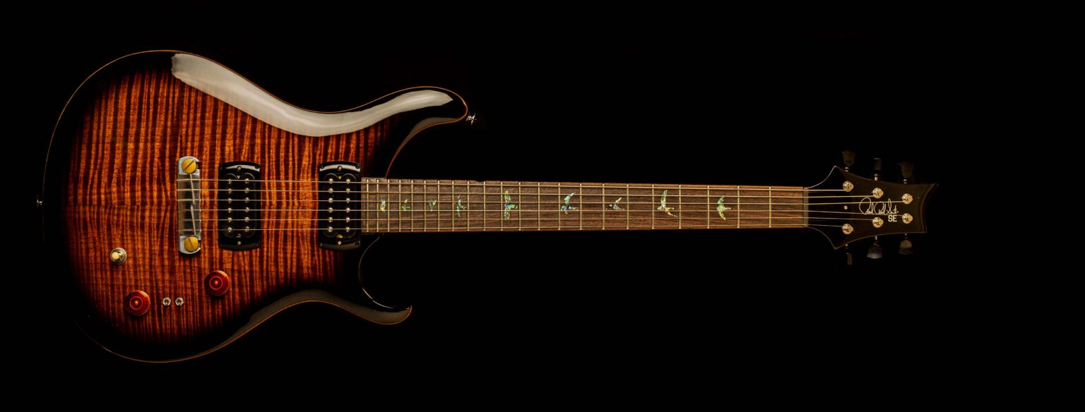 PRS SE Paul's Guitar Black Gold Burst
