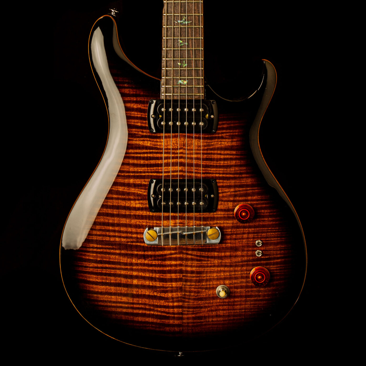 PRS SE Paul's Guitar Black Gold Burst – Bild 2