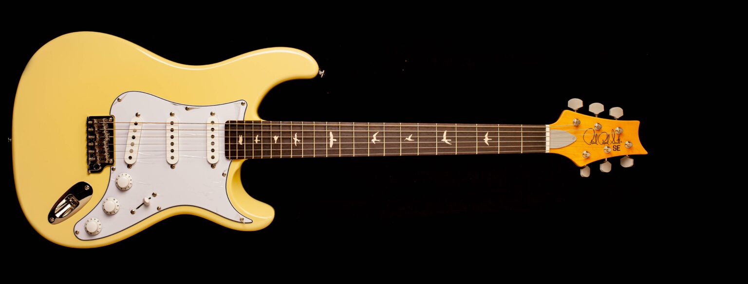 PRS SE Silver Sky John Mayer Moon White