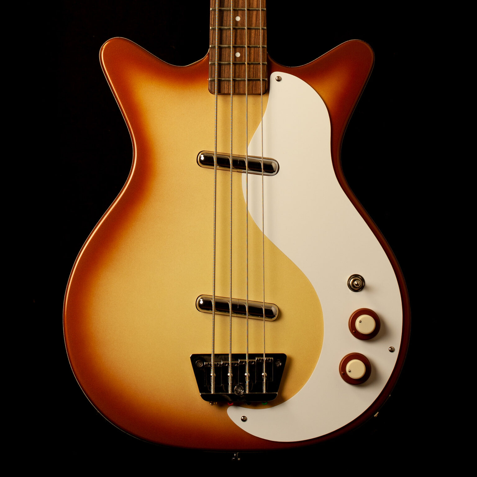 Danelectro '59 DC Long Scale Bass Copper Burst - Image 2