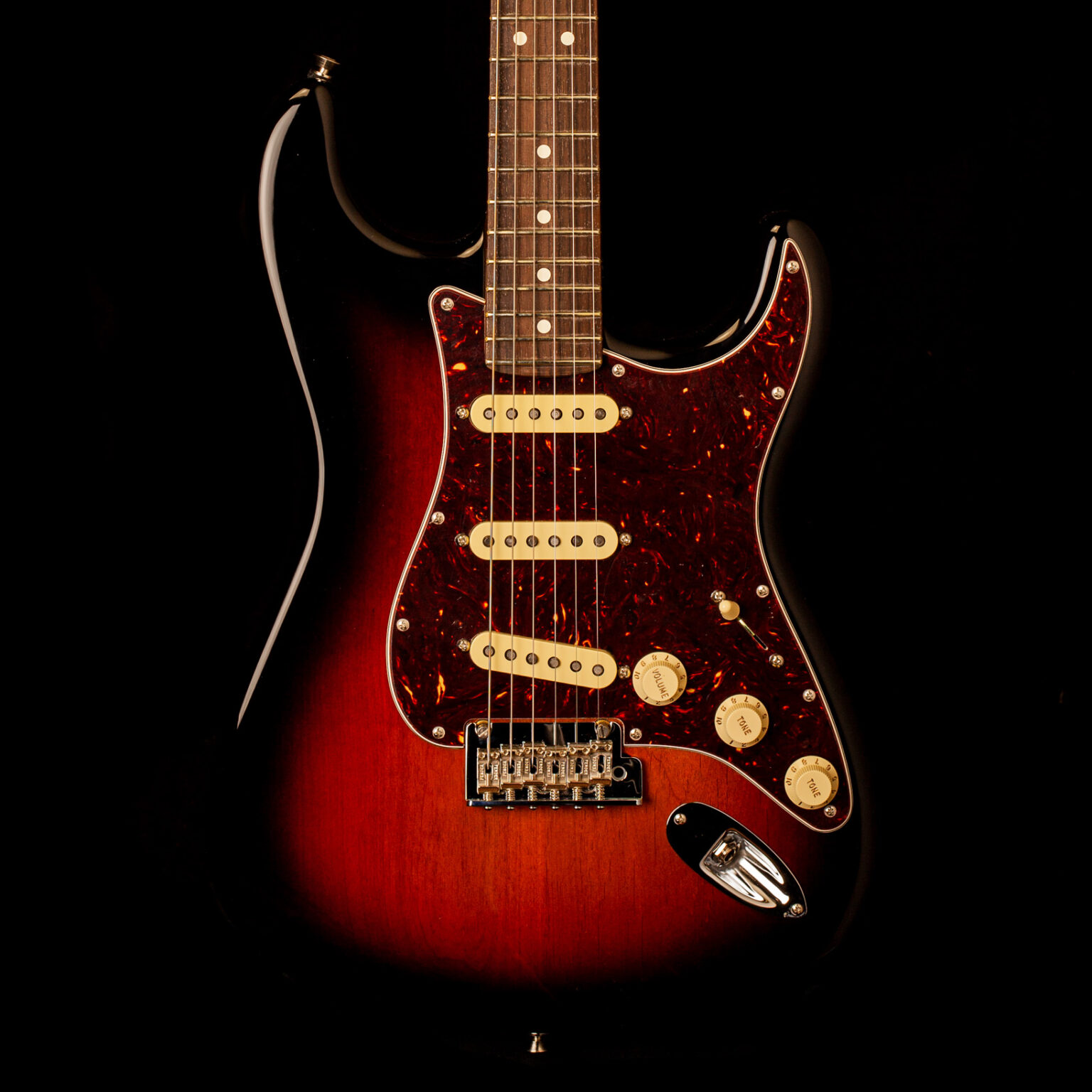 Fender Stratocaster American Professional II RW 3-Tone Sunburst – Bild 2