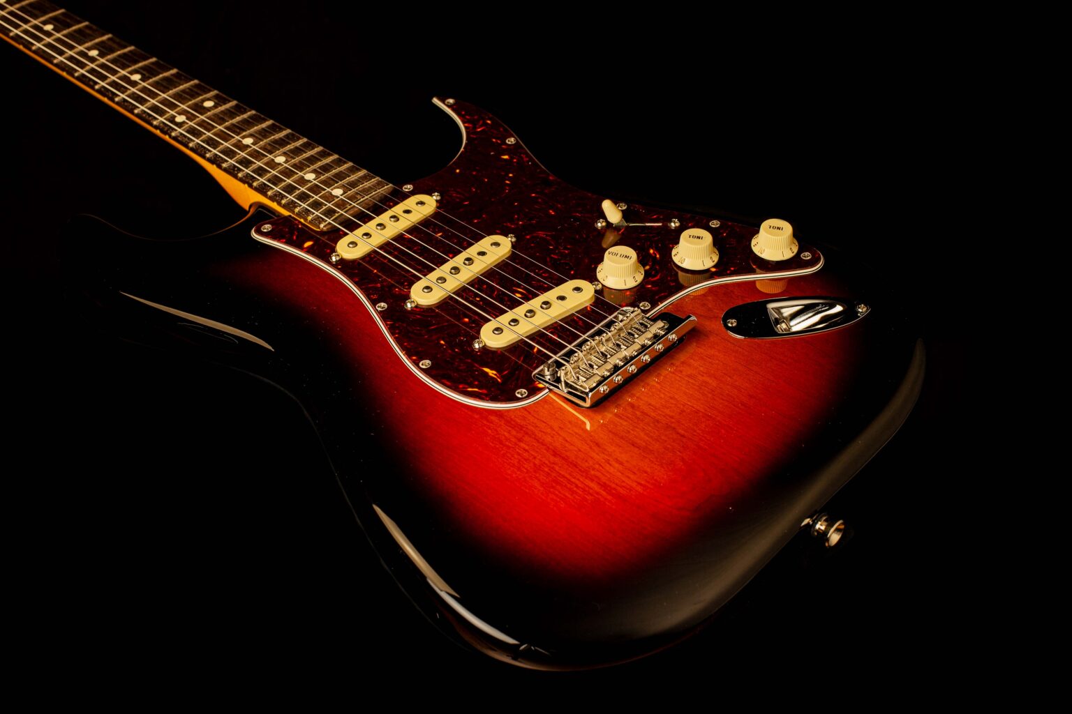 Fender Stratocaster American Professional II RW 3-Tone Sunburst – Bild 3