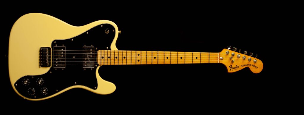 Fender Telecaster Deluxe Olympic White 1977