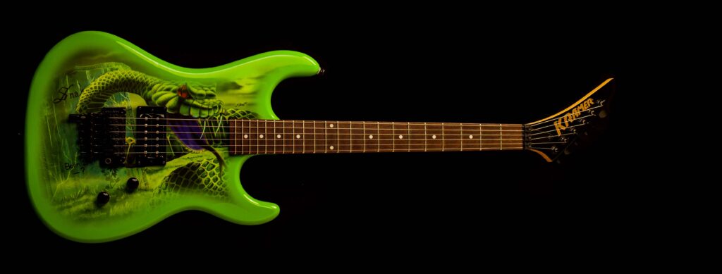 Kramer Baretta "Snake Sabo" Snake Green Gloss Pre-Owned