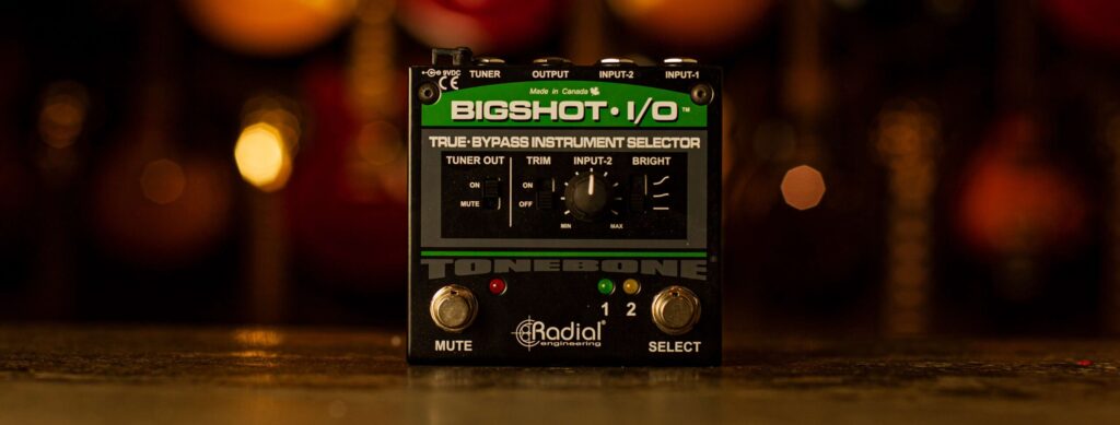 Radial Bigshot i/o Instrument Selector