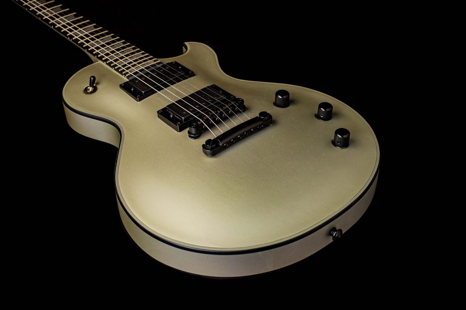 Schecter Solo-II Platinum Satin Silver – Bild 3