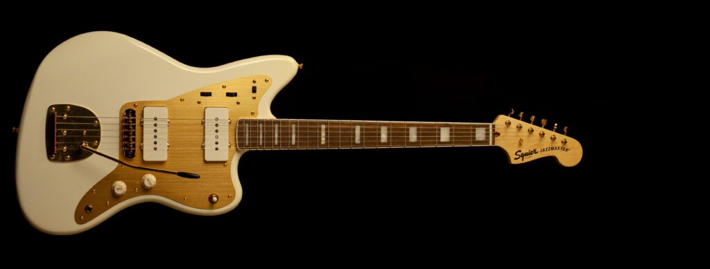 Squier Jazzmaster 40th Anniversary Olympic White
