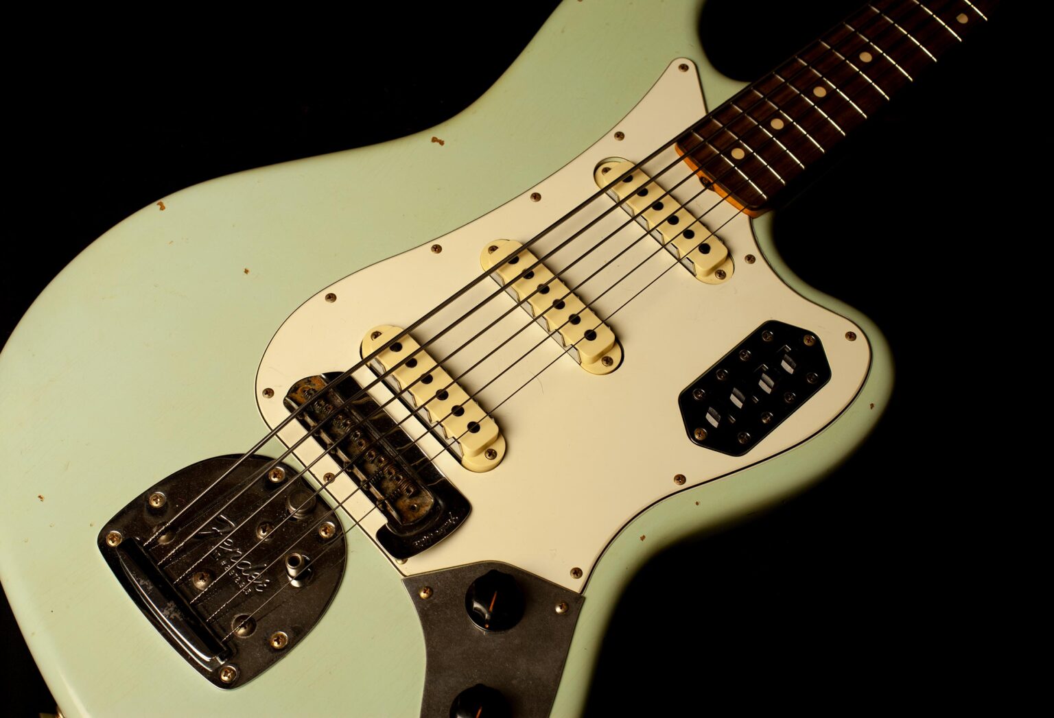 Fender Bass VI Custom Shop Journeyman Relic Sonic Blue 2017 – Bild 3