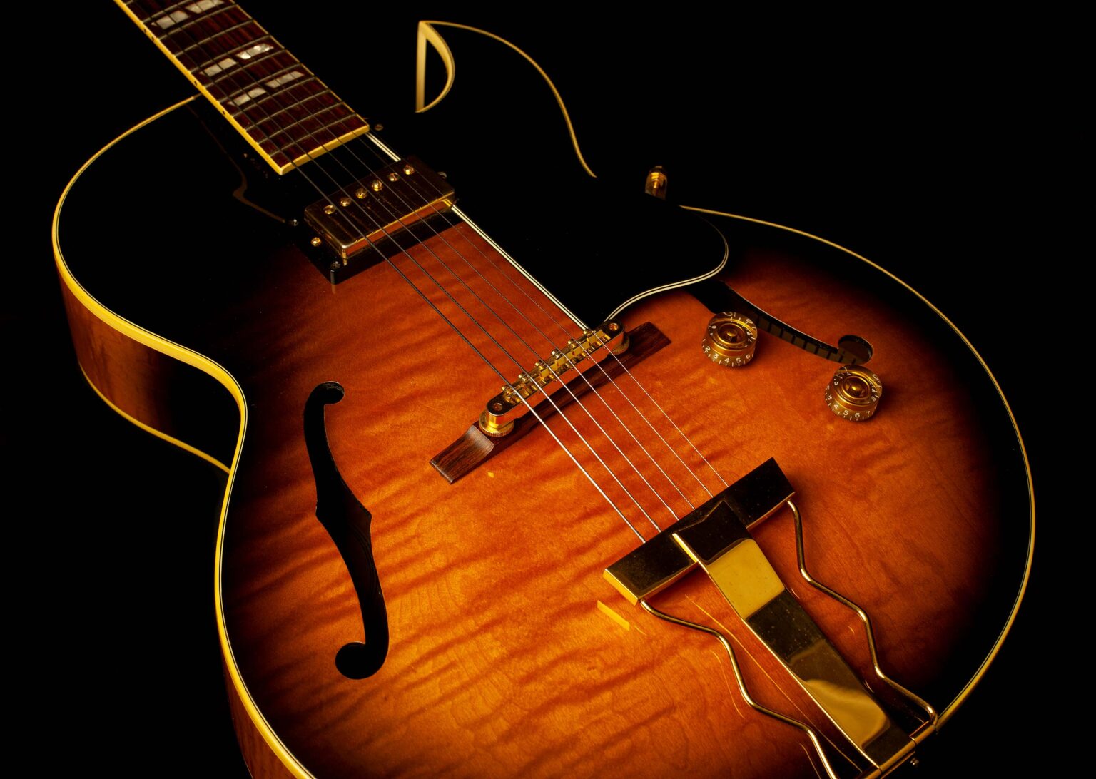 Gibson ES-165 Herb Ellis Tobacco Sunburst 1995 – Bild 5