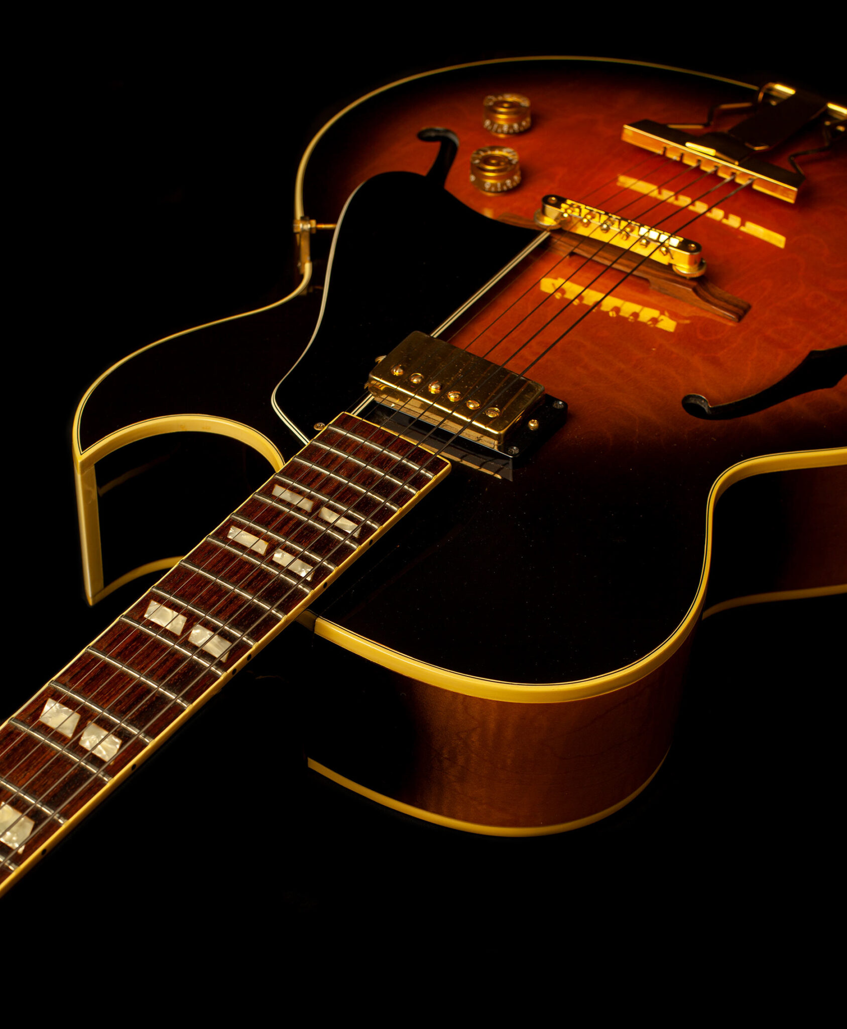 Gibson ES-165 Herb Ellis Tobacco Sunburst 1995 – Bild 4