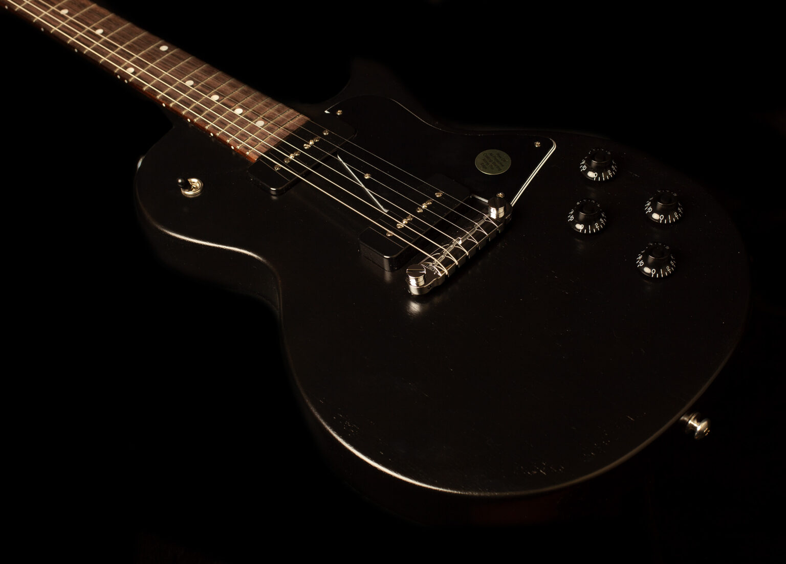 Gibson Les Paul Special Tribute Natural Ebony Vintage Satin – Bild 5